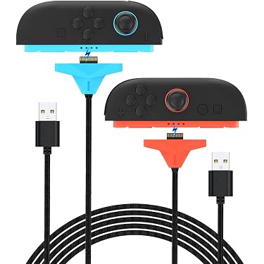 Amazon.co.jp: 『充電しながら遊ぶ』 Tukebon Switch2 Joy-Con 充電